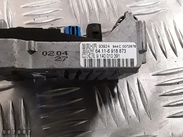 Verwarmingsweerstand Relais BMW 7 Series E65 2004 6411691887 image 4