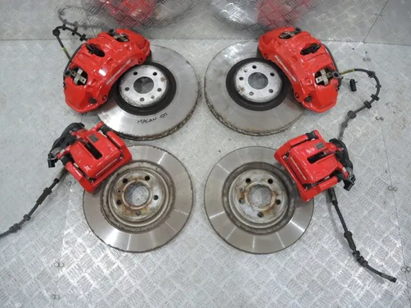 Remschijf & Remklauw Set Porsche Macan OEM 95B615106T image 2