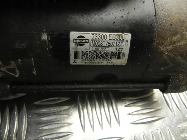 Motor de arranque Nissan NP300 NAVARA 2009 OEM 23300EB300 image 3