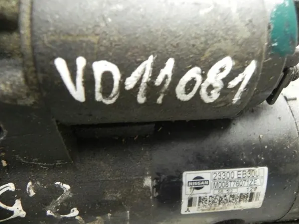 Motor de arranque Nissan NP300 NAVARA 2009 OEM 23300EB300 image 4