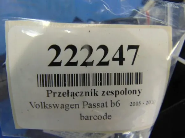 Kombischalter Volkswagen Passat B6 2.0FSI 3C0953549H image 8