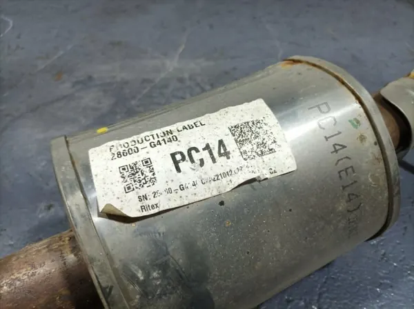 Hyundai OEM 28600-G4140 Mittre avgasljuddämpare image 5
