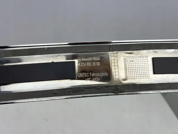 OEM A2146933000 Chromleiste Heckstoßstange Mercedes E-Klasse image 4