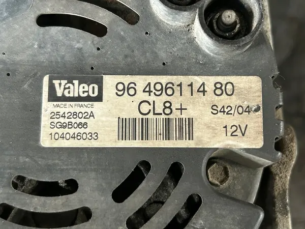 Vaihtovirtageneraattori Peugeot 307 2.0 16V OE 96 496 114 80 image 4