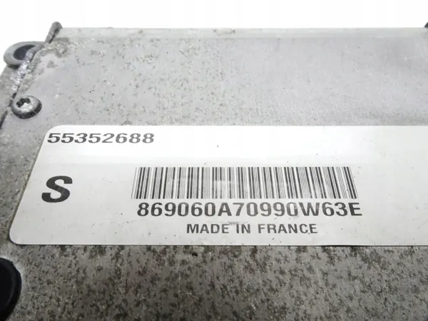 OPEL VECTRA C SAAB 9-3 2.0T Motorstyrningsenhet 55352688 image 5