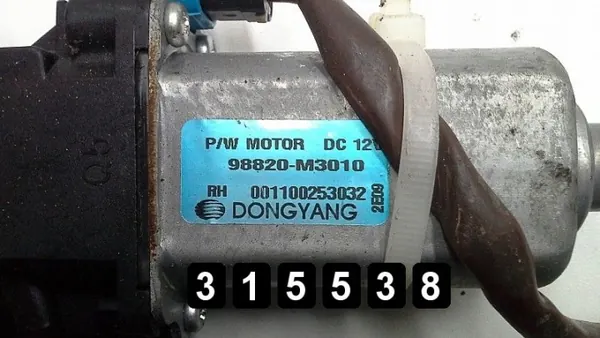 Régulateur de vitre OEM AM-315538 pour Chevrolet Spark 2012 image 4