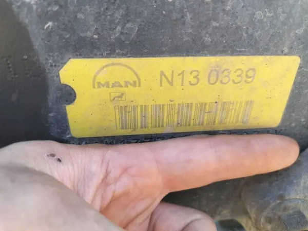 Fjädringsram OEM 7.6 M för MAN TGL 8.180 image 6