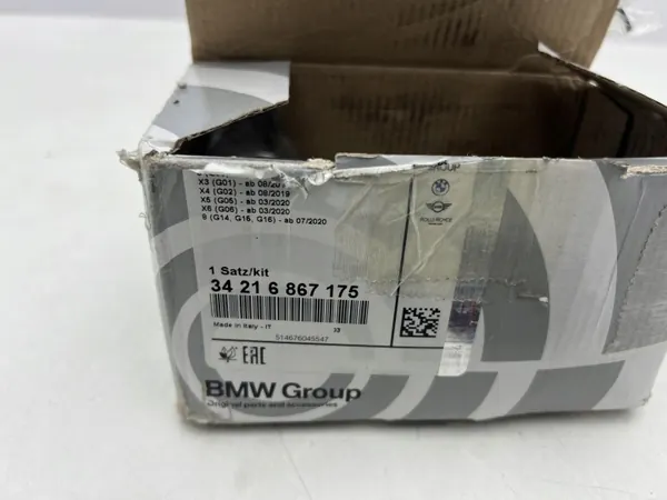 OEM 6867175 frambromsbeläggssats för BMW G-serien image 4