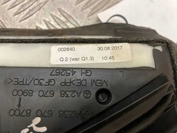 Vidro traseiro carroçaria Mercedes-Benz E W238 OEM A2386708700 image 5