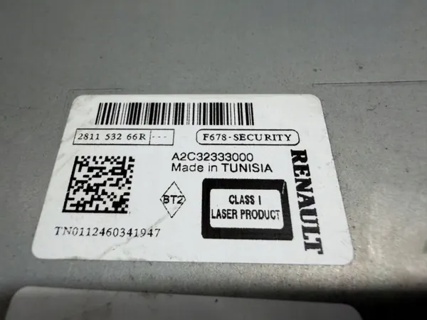 Radio Renault OEM A2C32333000 para Grand Scenic III image 3