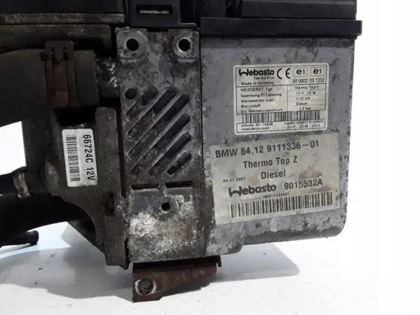 2007 BMW 7 E65 E66 Calefactor Webasto 64129111336 image 4