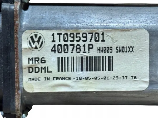 Ikkunanohjain OEM 1T0959701 Vasen Etu VW Touran I image 3