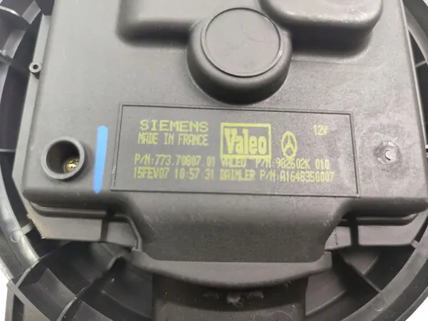 Ventilador de Aquecimento Mercedes W164 X164 W251 A1648350007 image 4