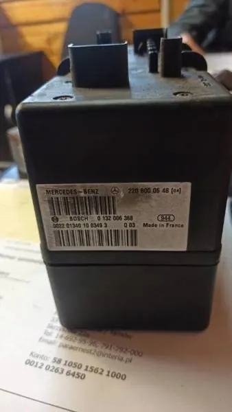Bomba de bloqueio central Mercedes W220 OEM 2208000648 image 4