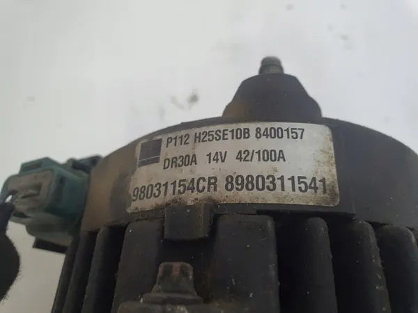 Vaihtovirtageneraattori Opel Astra IV J Zafira B 1.7 CDTI 100A 325RW image 2