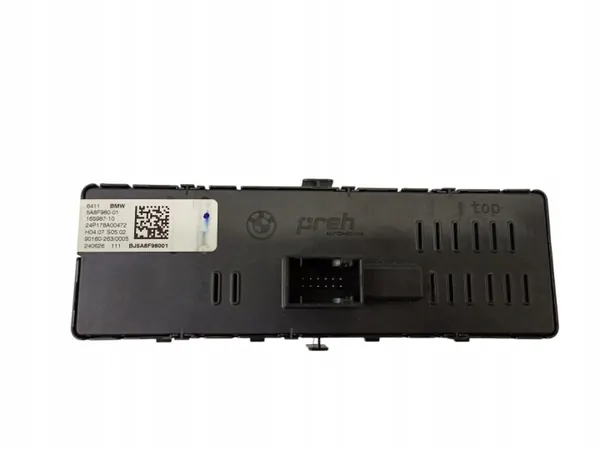 BMW klimatpaneler OEM 64115A8F980 - Begagnad image 3