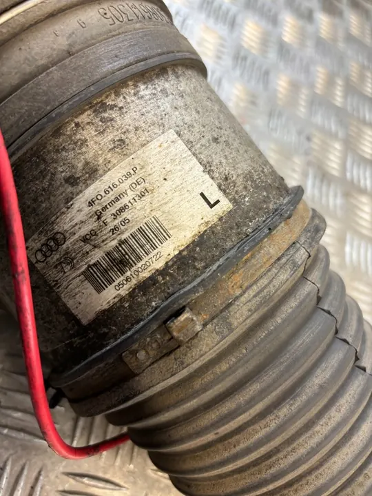 Audi A6 C6 Fram Vänster Luftdämpare 4F0616039P image 9