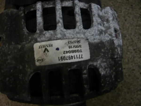 Vaihtovirtageneraattori Renault Clio III OE 77 11 497 091 image 2