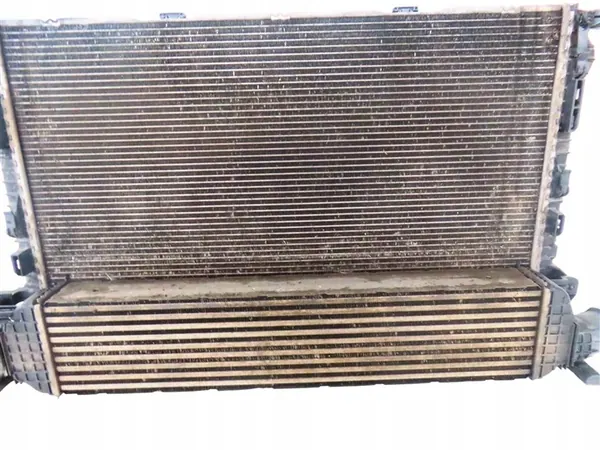 Radiador de Agua Intercooler Ventiladores Audi Q3 2.0 TDI 11-18R image 4