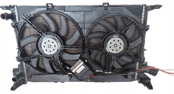 Radiador de Agua Intercooler Ventiladores Audi Q3 2.0 TDI 11-18R image 5