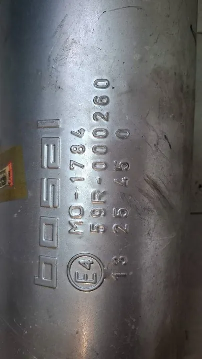 Exhaust Muffler VW Polo V 6R 1.2 OEM M01784 image 2