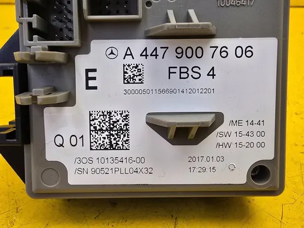 Ontsteekschakelaar Mercedes-Benz V Class W447 OEM A4479007606 image 7