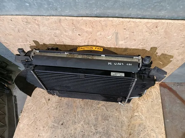 Radiator Set Mercedes ML W163 CDI A1635000293 image 3