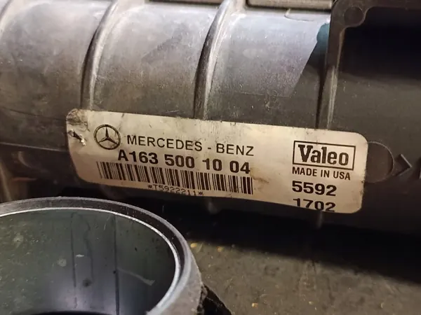 Radiator Set Mercedes ML W163 CDI A1635000293 image 7