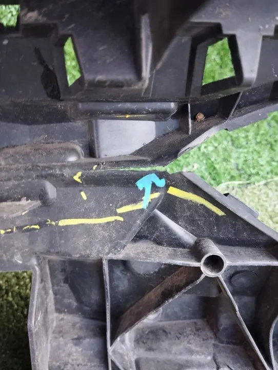 Övre bältesförstärkning OEM 9829535680 för Opel Corsa F image 6