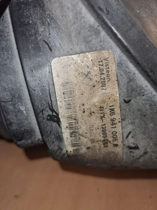 Oikea ajovalo Volkswagen Golf VI 2009 image 3