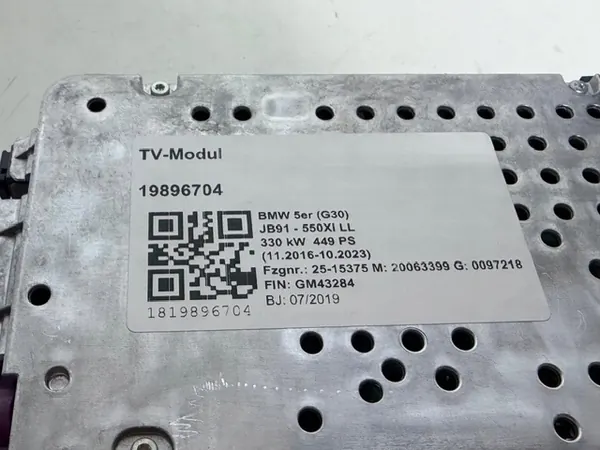 Lecteur DVD OEM 9840573 pour BMW G30 G31 G32 image 9