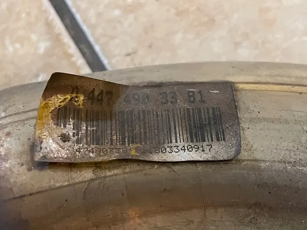 VITO W447 1.6 dci Exhaust Pipe A4474903381 image 4