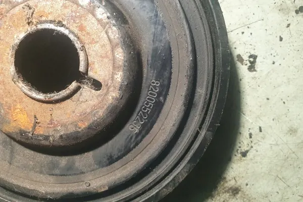 Polia do virabrequim NISSAN QASHQAI / QASHQAI +2 I (J10, JJ10) image 3