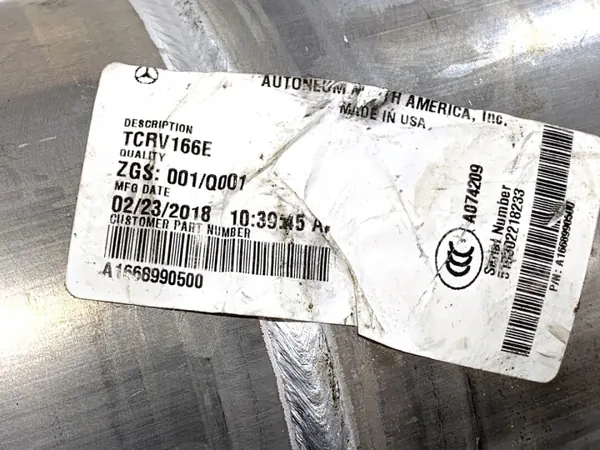 Mercedes GLE luftfjädring tank OEM A1663200415 image 4