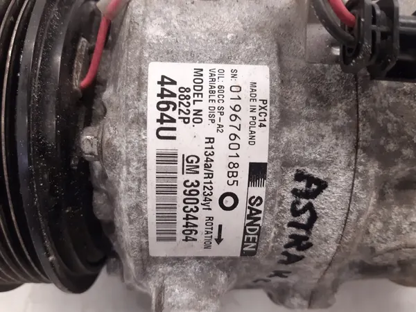 Ilmastointikompressori Opel Astra K image 2