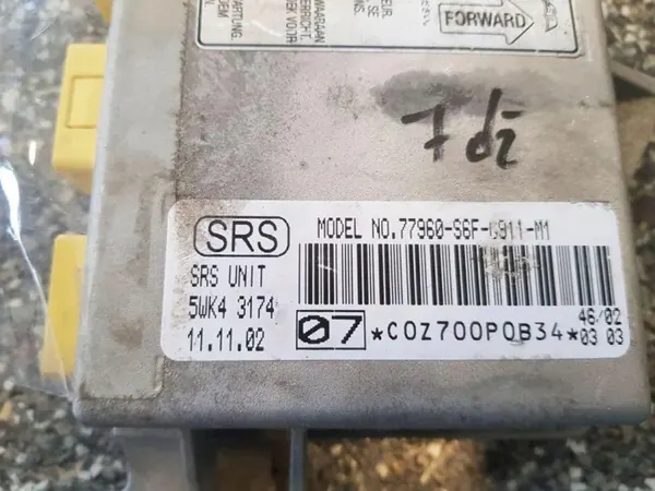 Módulo airbag OEM 77960S6F para Honda Civic VIII image 3