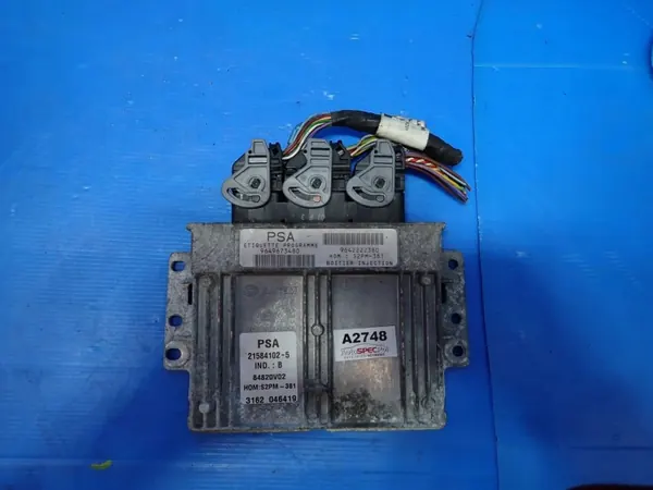 Motorcomputer OEM 9649673480 voor Peugeot Citroen image 2