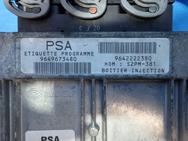 Motorcomputer OEM 9649673480 voor Peugeot Citroen image 3