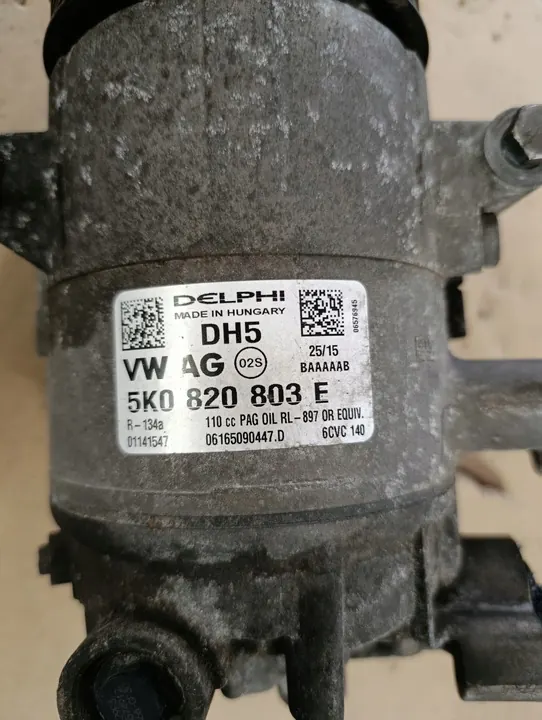 Compressore AC VW PASSAT CC 2.0 TDI 5K0820803E image 3