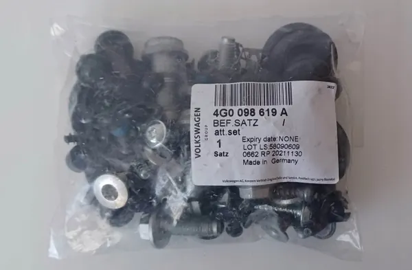 Kit montagem porta OEM 4G0098619A Audi A6 C7 image 2