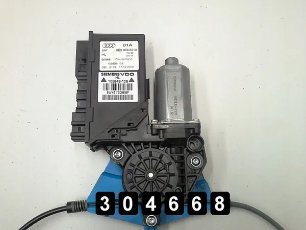 Regulador de ventana Audi A4 OEM AM-304668 Usado image 3