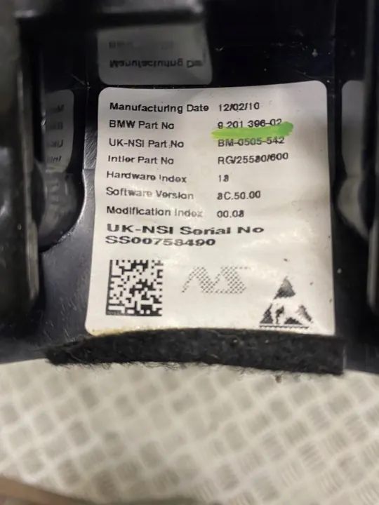 MINI R55 R56 R57 Diesel Nopeusmittari 9201396 image 4