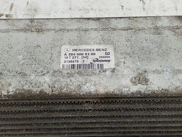 Intercooler Radiator MERCEDES-BENZ C (W204) 2.1L diesel A2045000100 image 3