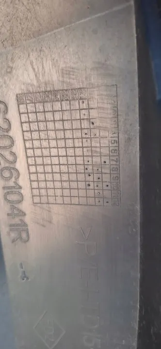 DACIA SANDERO III STEPWAY 2020- Spoiler Paraurti Anteriore 620261041R image 10