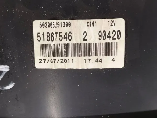 Odometer EU 51867546 1.3 D Fiat Grande Punto image 4