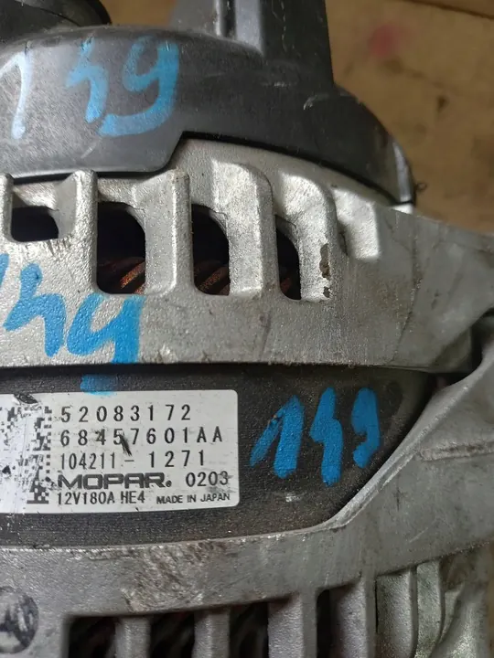 Jeep Cherokee Vaihtovirtalähde OE 52083172 image 3