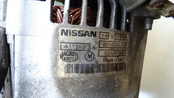 NISSAN PRIMERA P11 1.6 16V Vaihtovirtageneraattori 231002F010 image 4