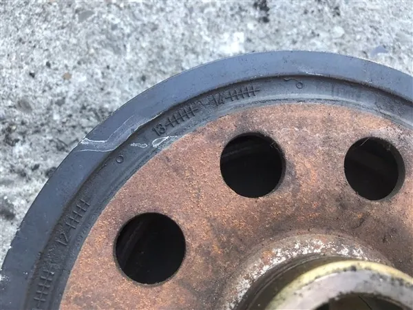 Polia do virabrequim BMW 1 E87 2.0 D Diesel image 8