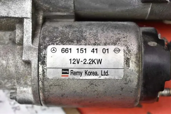 Motor de arranque 6611514101 Ssangyong Rodius 1 2.7 XDI 04-13 image 6