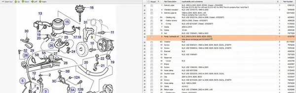 Bomba de direção assistida Saab 9-5 2006 image 5